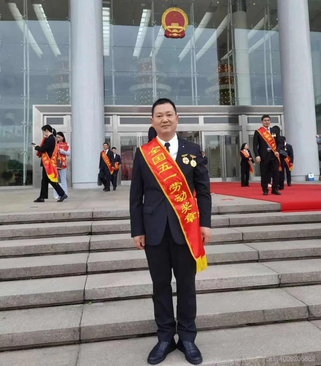 【五月禮贊】公司1名員工榮獲全國五一勞動獎章！(圖5)